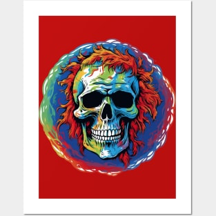 Deadhead Circular Logo Posters and Art